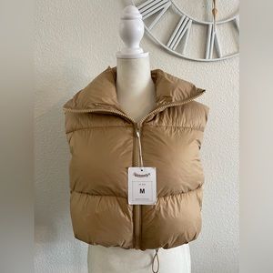 Bozanly Women's Winter Quilted Short Vest